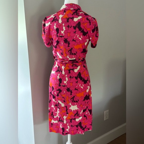 Diane Von Furstenberg Silk Wrap Dress - Picture 5 of 10